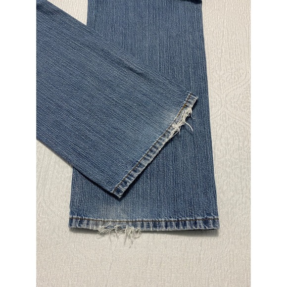 Levi's 559 Relaxed Straight Jeans Men's‎ Size 36x34 Blue Denim Whiskers - Picture 3 of 10